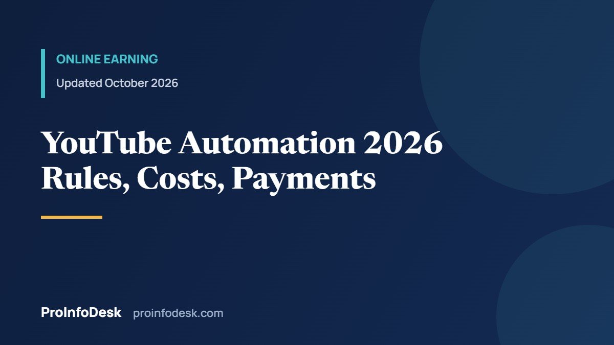 YouTube Automation 2026: What YouTube Allows and Real Costs